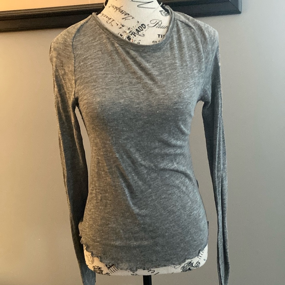 We The Free Grey Top - Picture 2 of 3